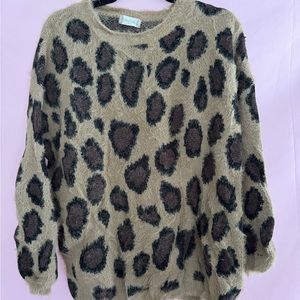 Leopard / Cheetah print sweater